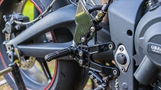 How To Install Aftermarket Rearsets [upl. by Ramal]