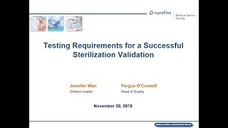 Testing Requirements for a Successful Sterilization Validation [upl. by Ano]