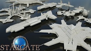 StarGate STARSHIPS dimensions [upl. by Sharpe]