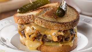 OldFashioned Patty Melts [upl. by Kcirrag]