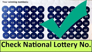 National Lottery Check My Numbers [upl. by Renba]