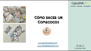 Cómo hacer un comecocos [upl. by Narat]