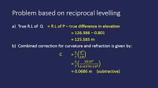 Surveying  Reciprocal levelling [upl. by Sema]