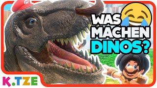 Dinosaurier Kinderfilme 😂🦖 Super Mario Odyssey Kinderserie [upl. by Aisekal181]