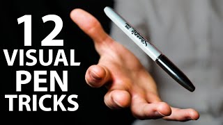 12 INCREDIBLE Pen Tricks Anyone Can Do  Revealed [upl. by Peder387]