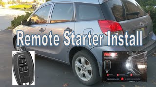 03 Matrix Remote Starter InstallationOverview [upl. by Katerine783]