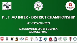 DR TAo INTERDISTRICT FOOTBALL CHAMPIONSHIP 2022 NAGALAND DAY3 [upl. by Cosmo]