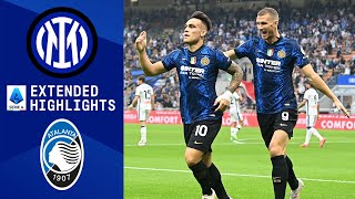 Inter Milan vs Atalanta Extended Highlights  Serie A  CBS Sports Golazo [upl. by Adile957]