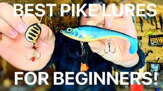 The BEST Pike Lures for Beginners Pike fishing tips amp techniques [upl. by Norre]