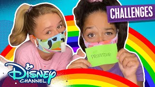 Ruth amp Rubys Sleepover  Charades Challenge  Disney Channel [upl. by Tolkan]