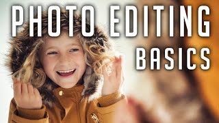 PHOTO EDITING FOR BEGINNERS – 9 Simple Steps to Improve Your Photos [upl. by Rebane]