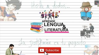 La justificación en tu proyecto de forma fácil [upl. by Yatnohs]