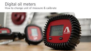 Alemite digital oil meter calibration procedure [upl. by Lori]