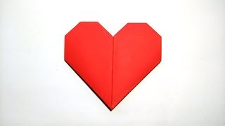 COMO HACER UN CORAZON DE PAPEL Audio Español  How to make a paper heart san valentin [upl. by Nil]