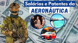 Salários e Patentes da Aeronáutica Força Aérea Brasileira [upl. by Biagi]