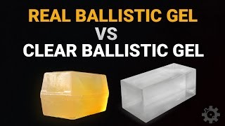 Real Ballistic Gelatin vs Clear Ballistics Gelatin [upl. by Mariel548]