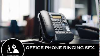 Sound Effects  Office phone ringing [upl. by Wesa]