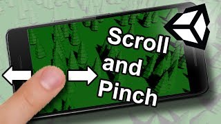 Pinch and Scroll to Move and Zoom in Unity for Mobile Games [upl. by Maje]