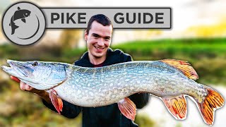 A Beginners Guide To Pike Fishing  Tactics Bait Lures Rigs and Unhooking [upl. by Ahcarb]