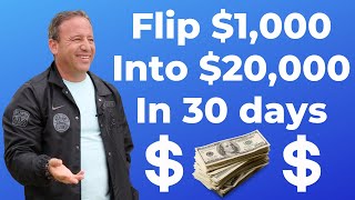 How to Flip 1000 into 20000 in 30 Days  David Meltzer [upl. by Stallworth]