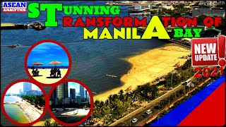 Manila Bay Stunning Transformation and Rehabilitation [upl. by Enined]