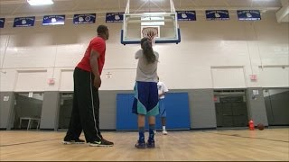 9 Year Old Girl Recruited for College Basketball [upl. by Reivaz]