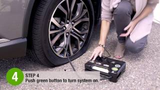 How to Use the Flat Tire Repair Kit [upl. by Yelena]