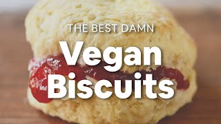 The Best Damn Vegan Biscuits  Minimalist Baker Recipes [upl. by Cirilla619]