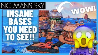 INSANE BASES You Need To See  No Mans Sky 2023 [upl. by Alguire]