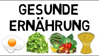 Gesunde Ernährung 10 Regeln DGE [upl. by Eiliak]