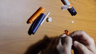 reusing disposable insulin pen [upl. by Hsan]