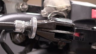 Triumph Bonneville quotClutch Cable Replacementquot [upl. by Zuleika]