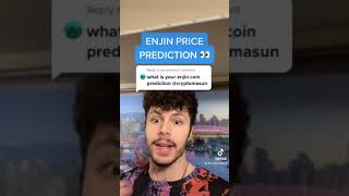 ENJIN PRICE PREDICTION  CRYPTO MASON [upl. by Yatzeck]