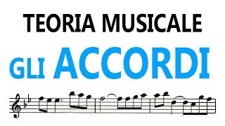 Teoria Musicale  GLI ACCORDI [upl. by Aenea]