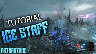 quotICE STAFFquot BO3 Origins  How To Build Staff Zombies Chronicles DLC5 [upl. by Eilyak]