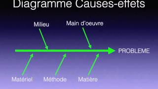 Diagramme DIshikawa ou 5M [upl. by Lowrie]