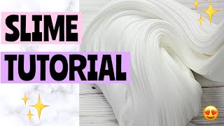 HOW TO MAKE SLIME Simple amp Easy Slime Recipe  2 Minute Easy Slime Tutorial Glue and Borax Slime [upl. by Roer]