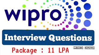 Wipro Interview Questions  Interview Experience [upl. by Notxarb]