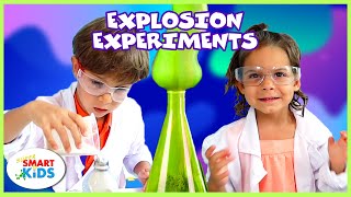 Explosion Science Experiments for Kids [upl. by Euqinoj]