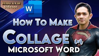 How to Make Collage in Word Document  Microsoft Word Video Tutorial [upl. by Arria]