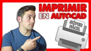 🤩 Cómo IMPRIMIR en AutoCAD  RÁPIDO Y FÁCIL ✅  DWG a PDF [upl. by Arimaj]