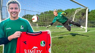 Can I Survive A Pro Goalkeeper Training Sakaryaspor [upl. by Bergmans]