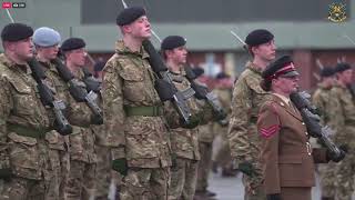 Passing out Parade Harrogate 18022021 Sapper Shane Wilson [upl. by Ila]