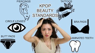 THE REAL BEAUTY STANDARDS OF KPOP IDOL INSIDER [upl. by Aikyn]