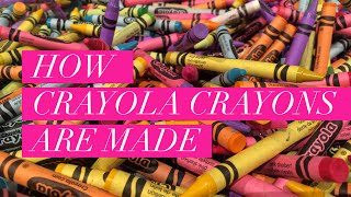 Crayola Crayon Factory Showing How Crayons Are Made [upl. by Sherry]