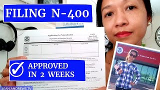 Filling Out the APPLICATION FOR NATURALIZATION or USCIS Form N400 [upl. by Ecirpak]