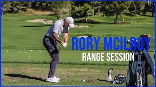 Watch Rory Mcilroy Perfect Swing Range Session  Driving Range Practice  Warm up Swings [upl. by Eletnahc484]