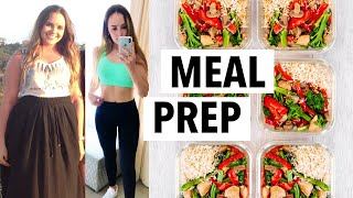 WEIGHT LOSS MEAL PREP FOR WOMEN 2020 1 WEEK IN 1 HOUR  how I lost 10 lbs [upl. by Oicneserc88]