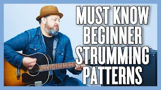 Beginner Guitar Strumming Patterns You MUST Know [upl. by Let]