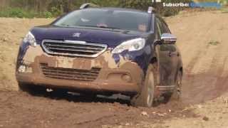 Peugeot 2008 OffRoad Test GRIP Control System [upl. by Joacima]